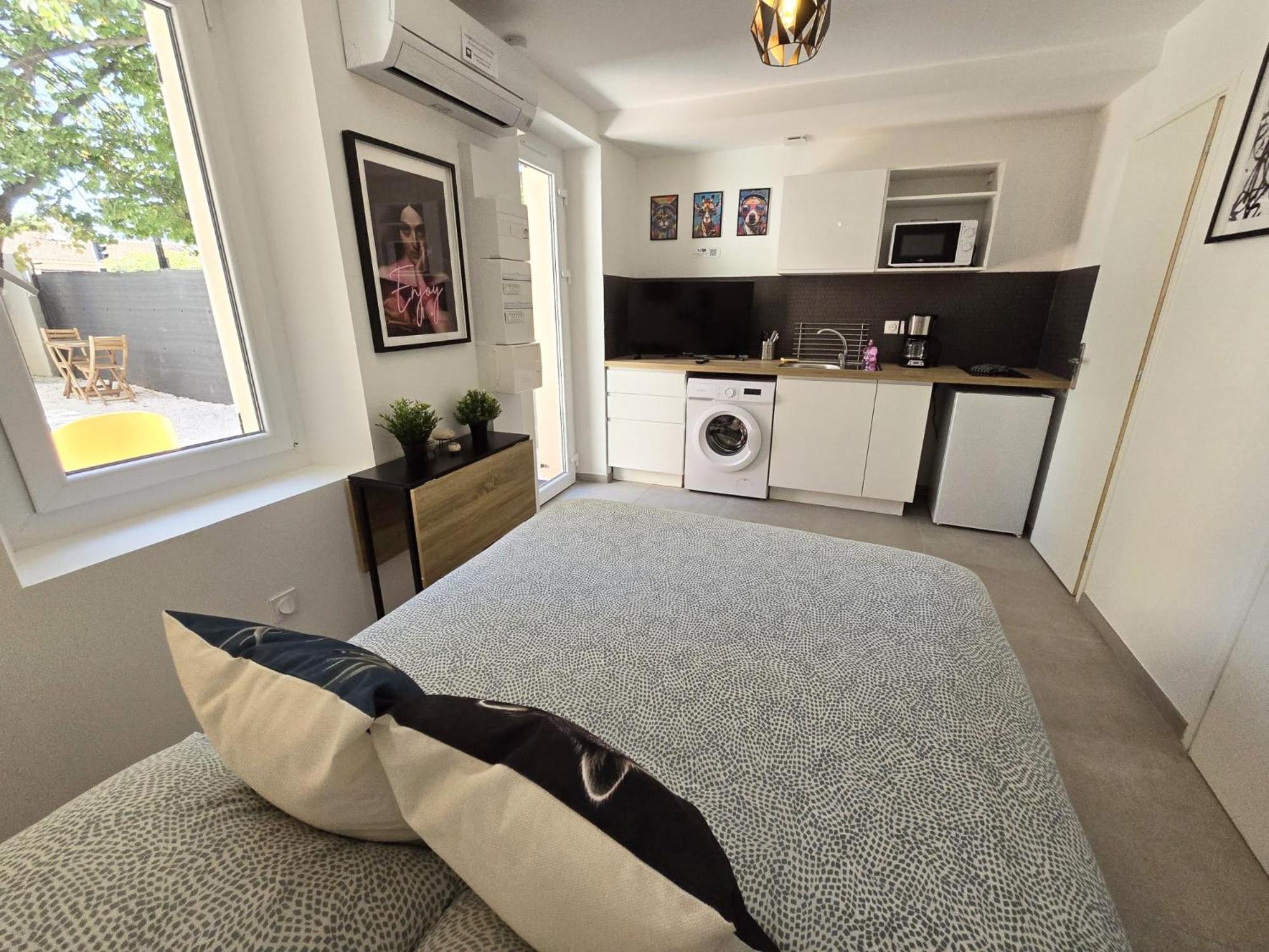 Gregbnb - Studio 17M2 - Terrasse - Clim - Ouest - 5 Toulon Kültér fotó